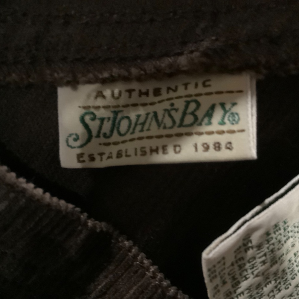 Ladies overalls NWT brown Corduroy, silver color hardware, petite and plus sizes - Picture 11 of 12